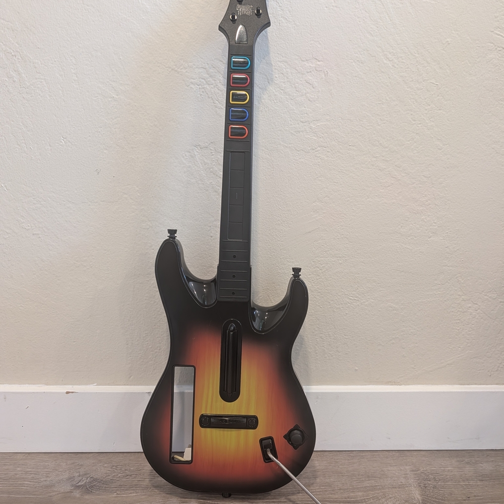 Sunburst Guitar Hero Controller